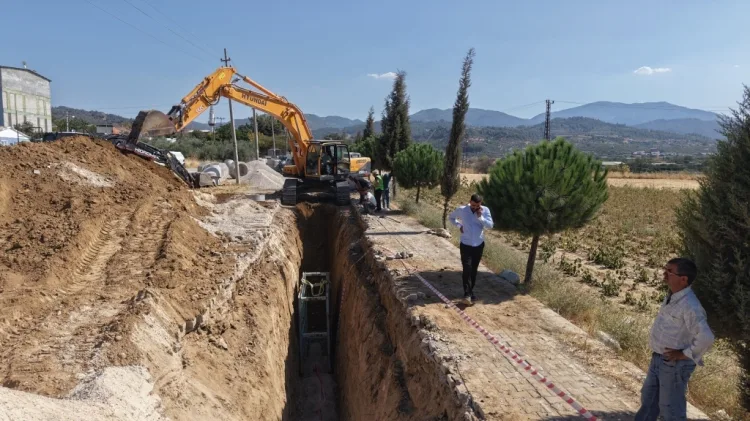 Irlamaz Mahallesi’nde 1,5 km Kanalizasyon Hattı