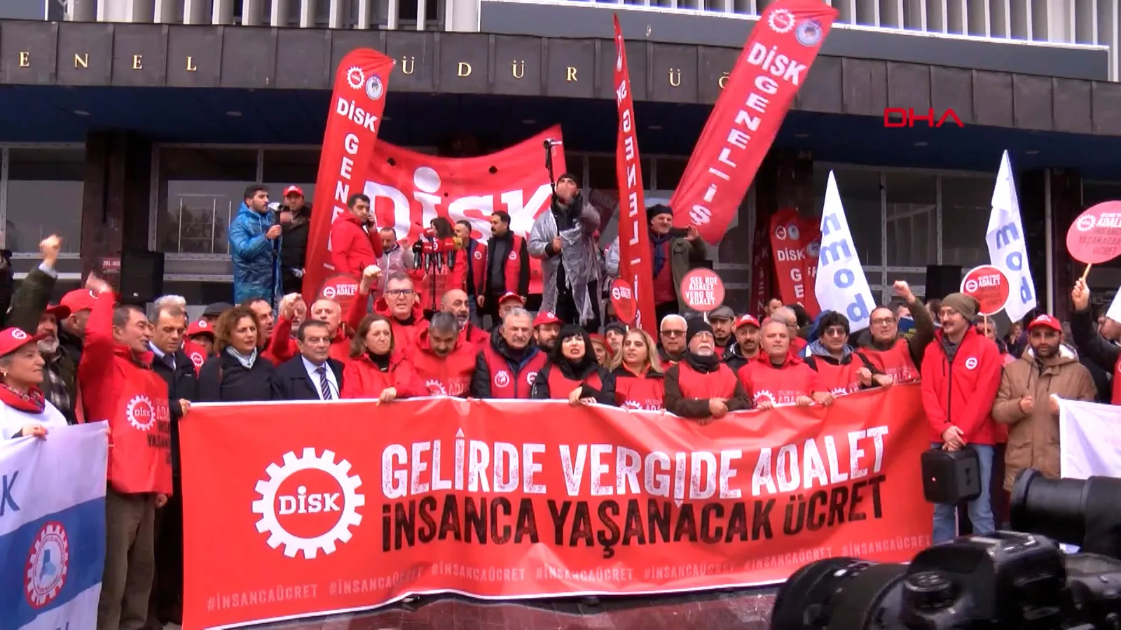 İşçiler Adalet İçin Ankara’ya Yürüdü!