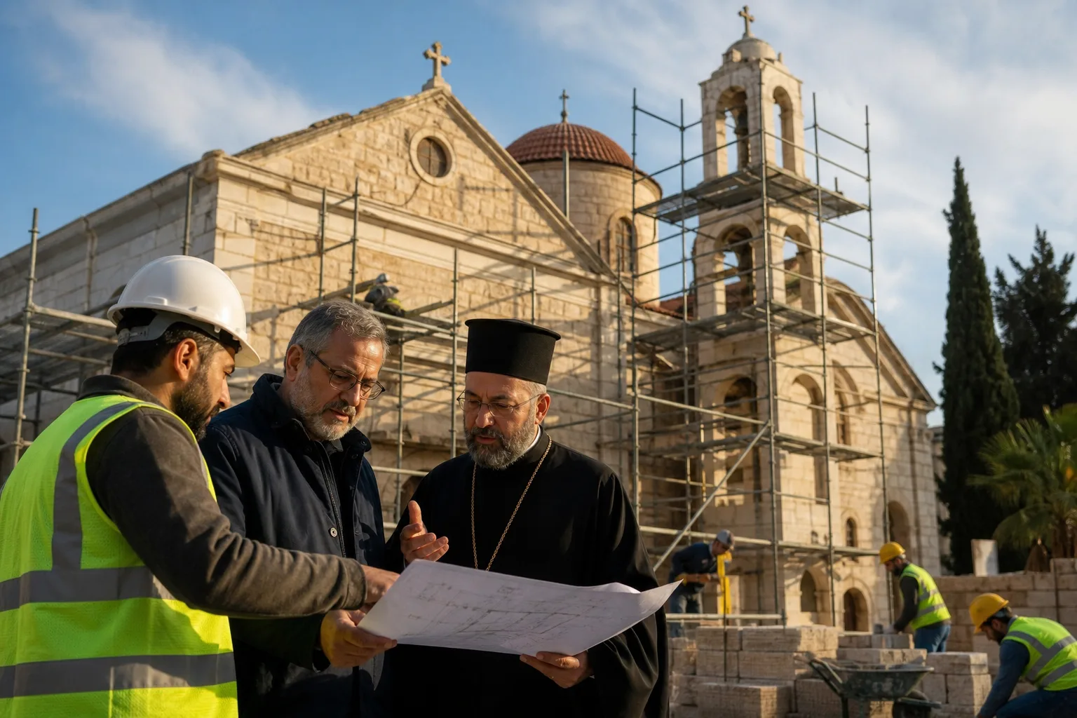 İskenderun’daki Aziz George Kilisesi Restorasyonu Hızla Devam Ediyor