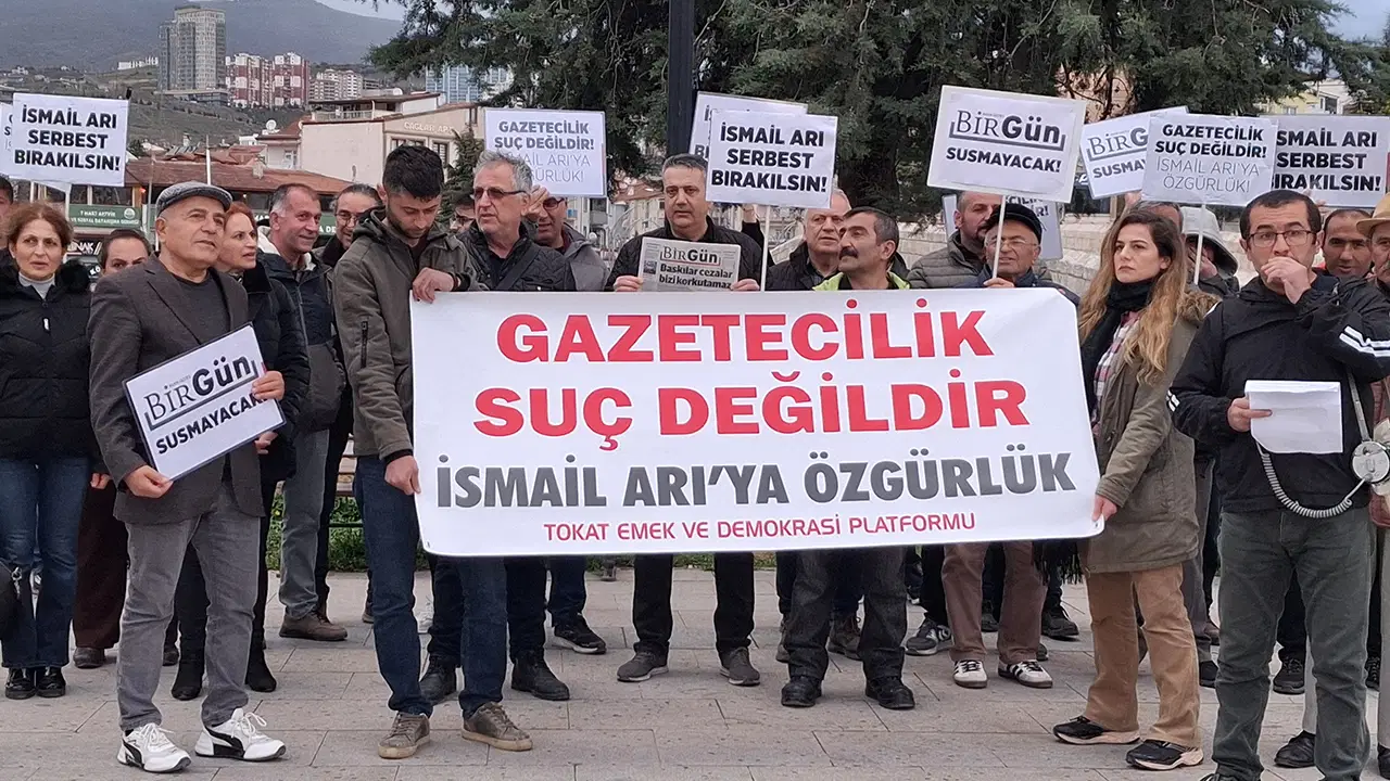 İsmail Arı İçin Basın Özgürlüğü Eylemi!