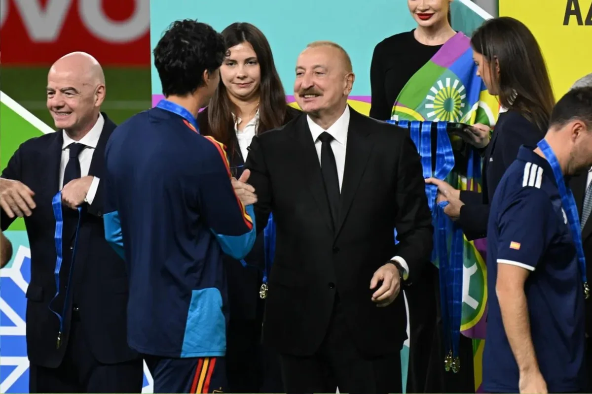İspanya, Bakü'de FIFA U-15 Dünya Kupası'nı Kazandı