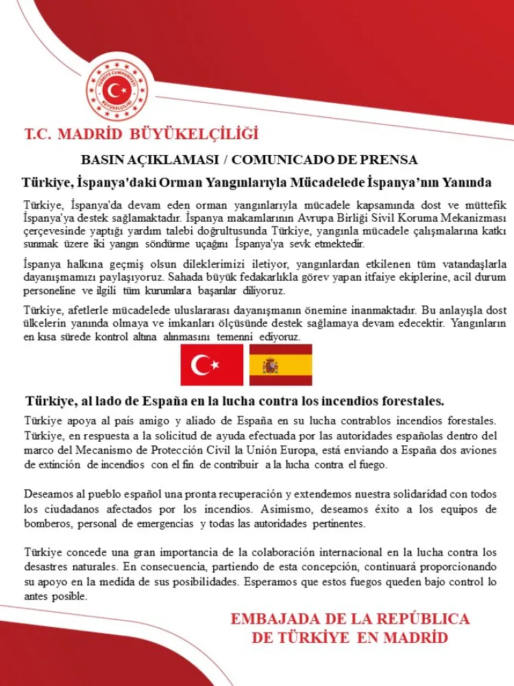 İspanya’da Orman Yangınları: 70 Bin Kişi Tahliye!