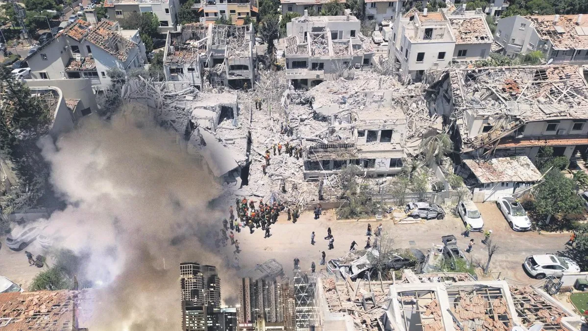 İsrail’e Füze Saldırısı: Tel Aviv’de Panik!