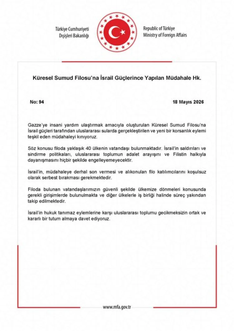 İsrail’in Filoya Müdahalesi: Yeni Korsanlık Eylemi!