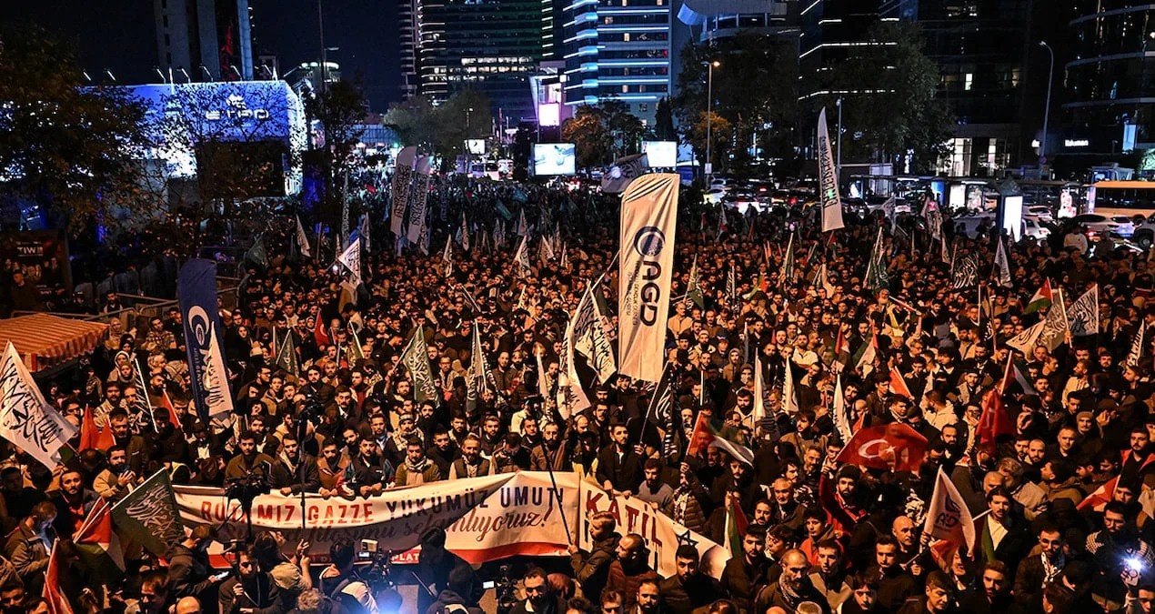 İsrail Saldırılarına Direniş: Türkiye’de Protestolar