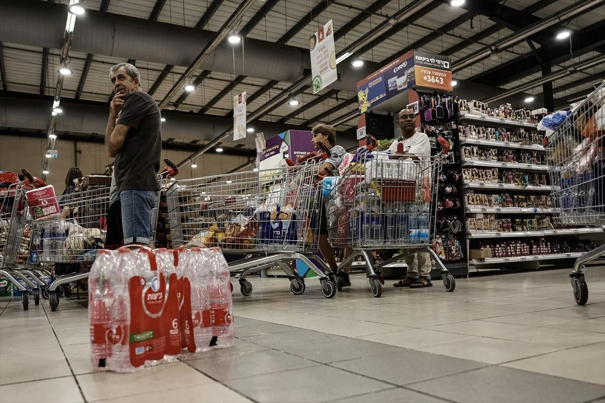 İsrailliler Paniğe Kapıldı, Marketleri Yağmaladı!