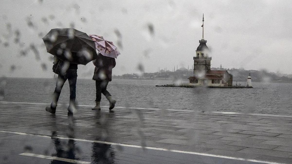 İstanbul’a Kuvvetli Sağanak ve Sert Rüzgar Uyarısı!