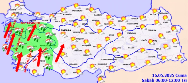 İstanbul’a Kuvvetli Yağış ve Fırtına Uyarısı!