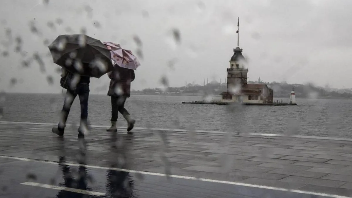 İstanbul’a Kuvvetli Yağış ve Rüzgar Geliyor!