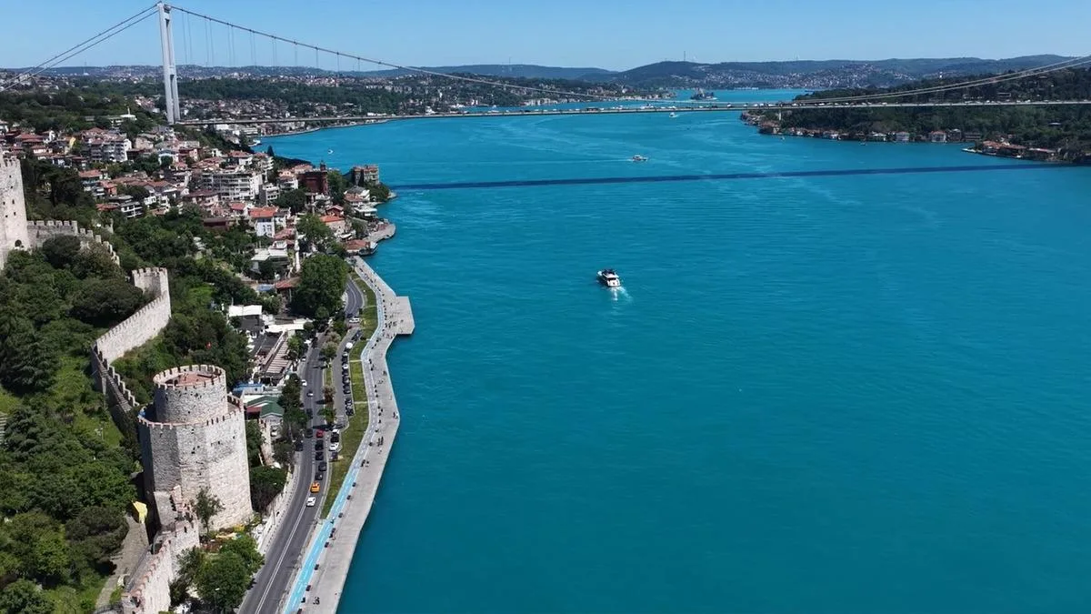 İstanbul Boğazı, Kurban Bayramı’nda Turkuaz!