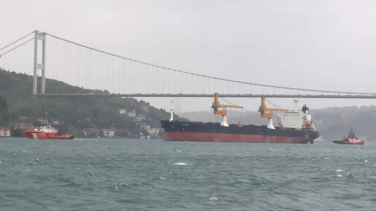 İstanbul Boğazı’nda Gemi Trafiği Yeniden Açıldı!