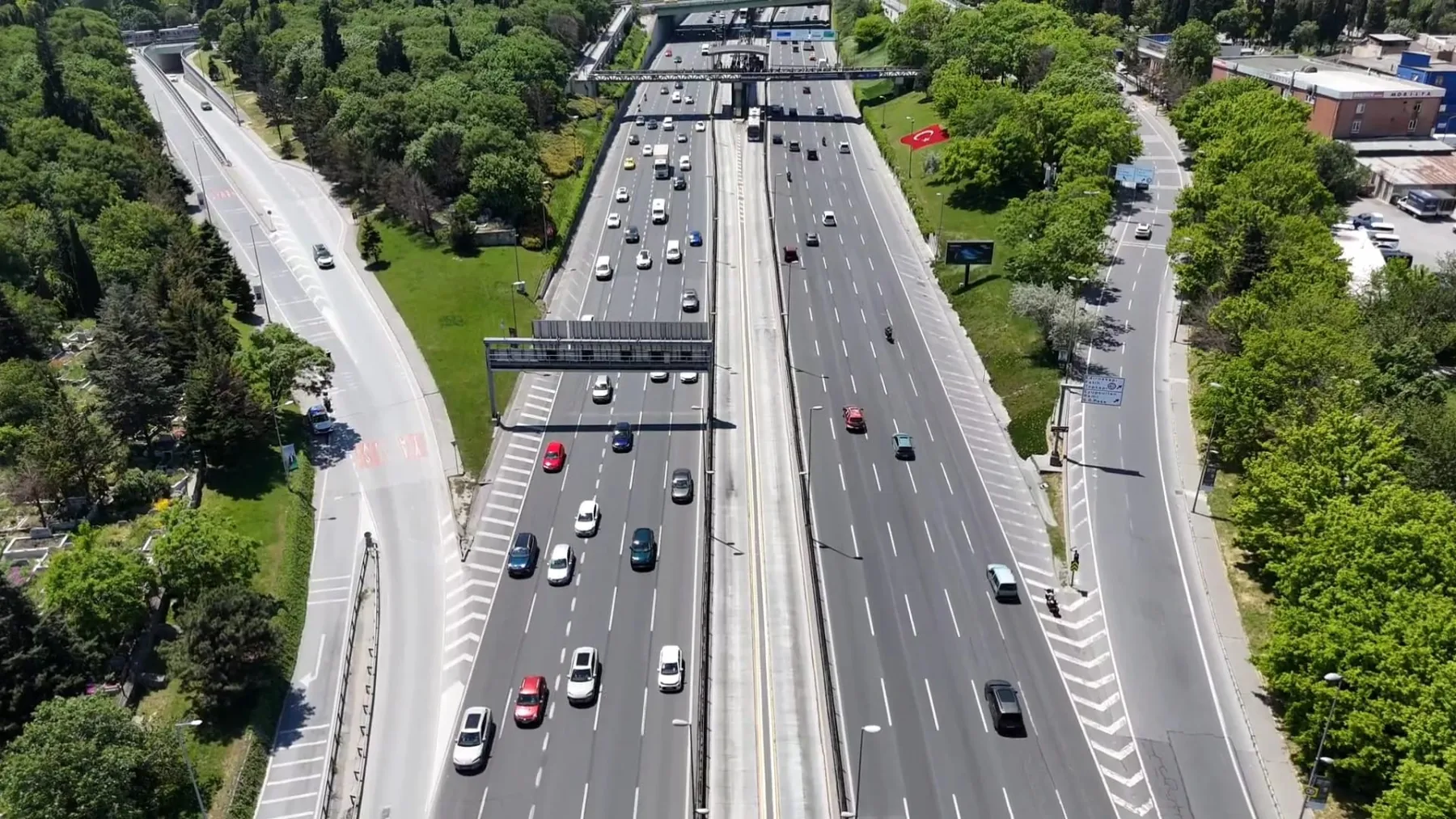 İstanbul’da Bayramda Trafik Yoğunluğu Azaldı!