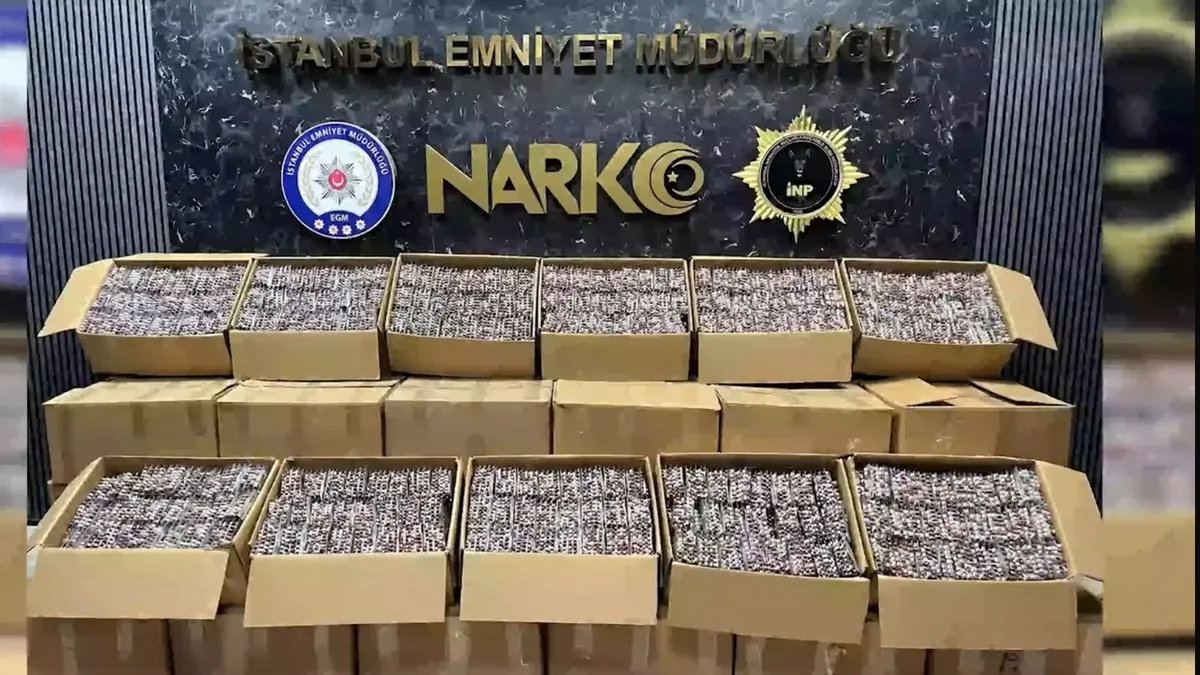 İstanbul’da Büyük Uyuşturucu Ağı Çökertildi!