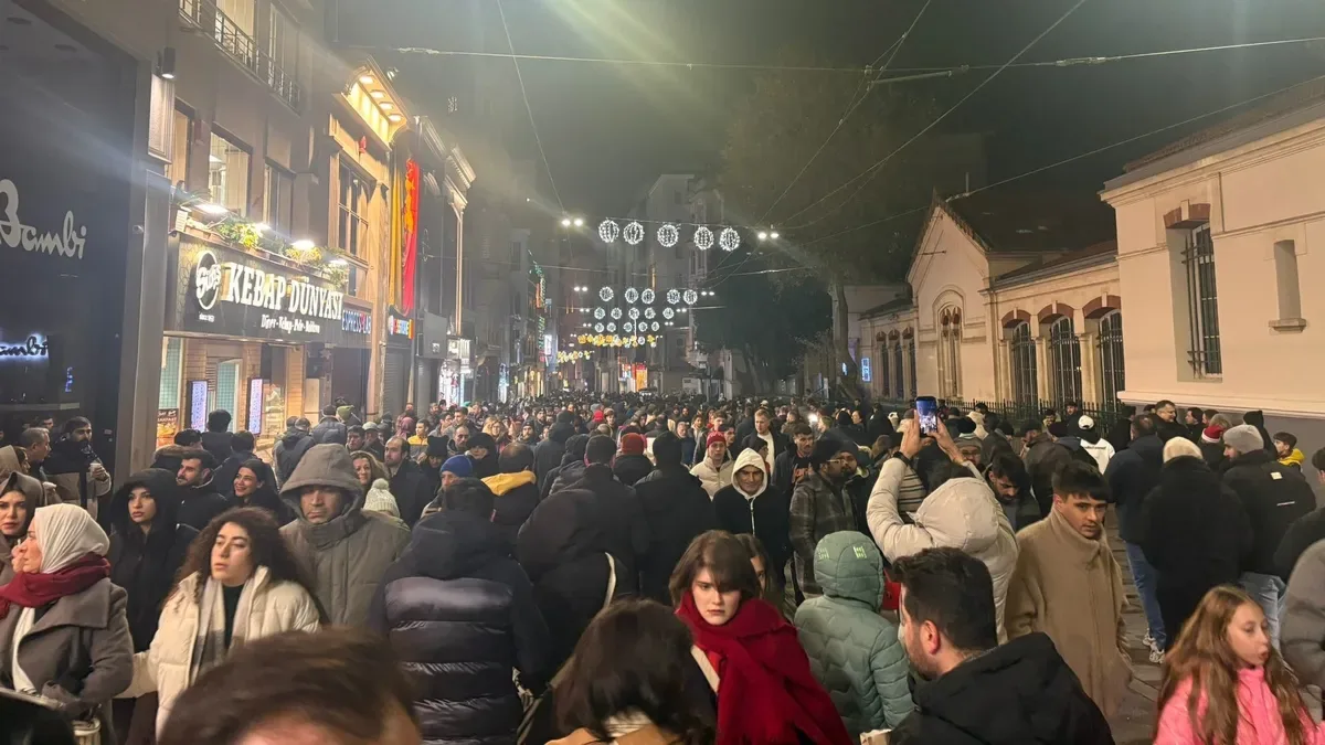 İstanbul’da Coşkulu Yeni Yıl Kutlamaları!