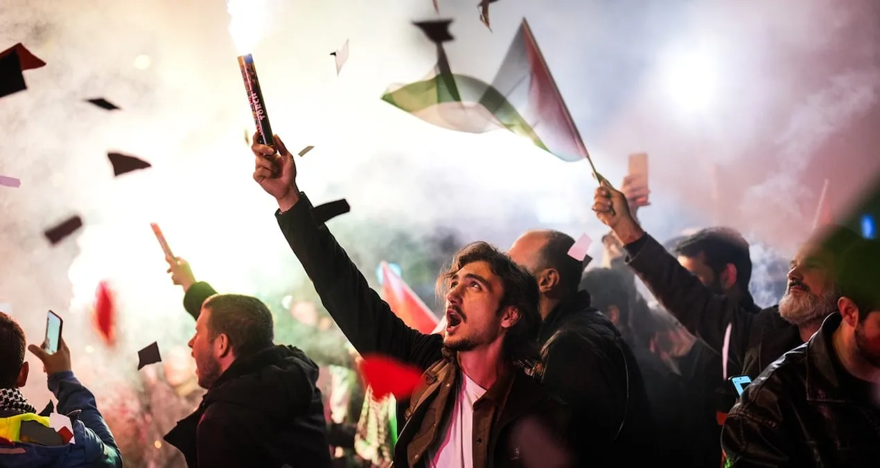 İstanbul’da Filistin İçin Gösteri Düzenlendi!