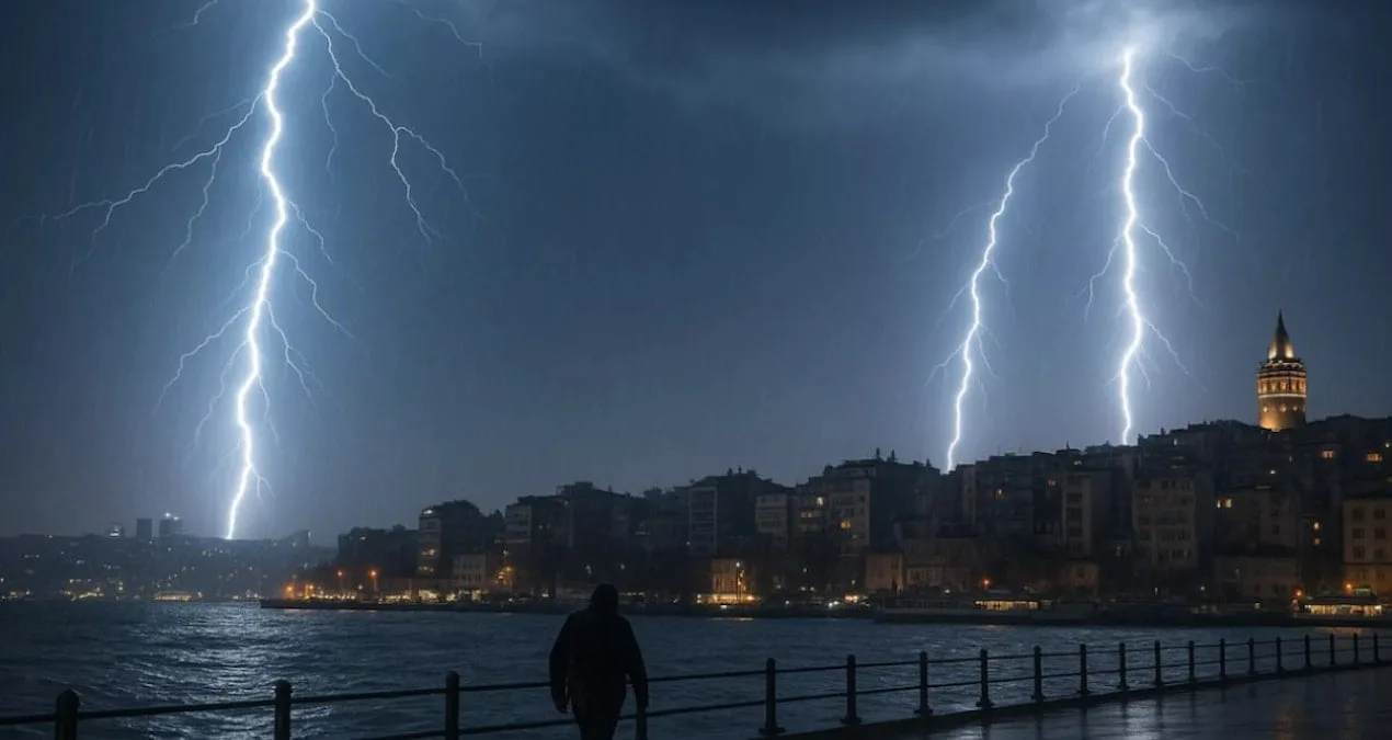 İstanbul’da Fırtına: Ağaçlar Devrildi, Çatılar Uçtu!