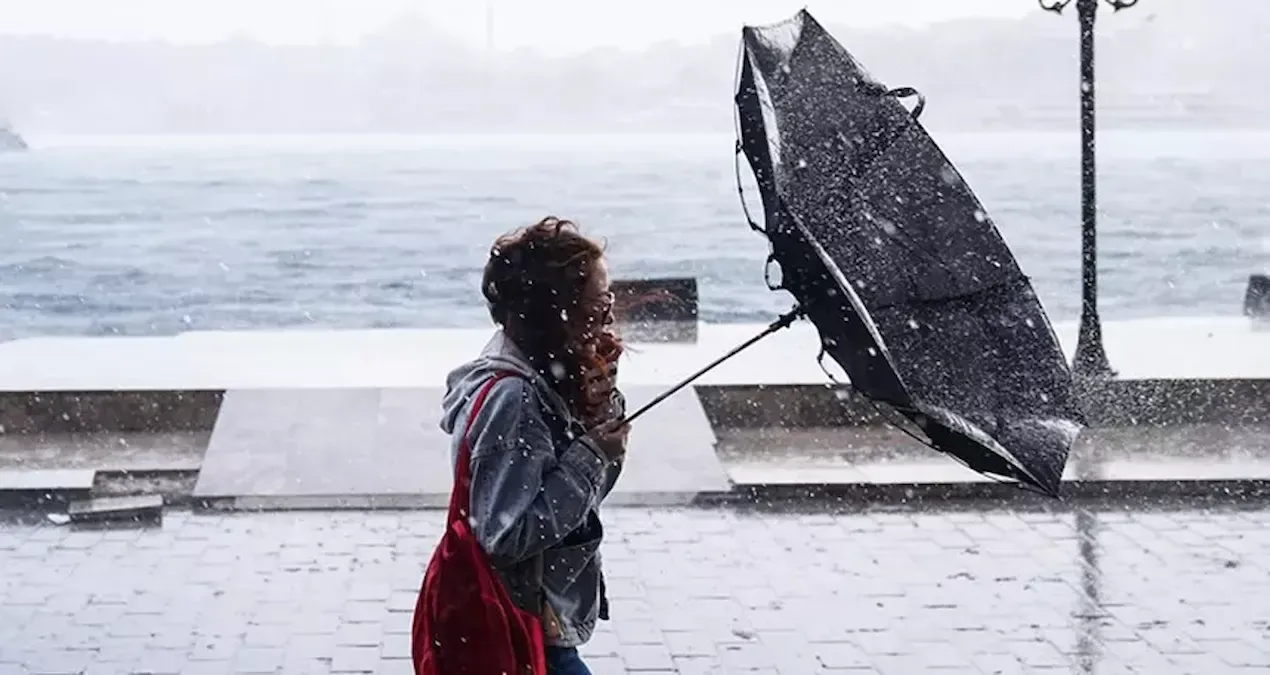 İstanbul’da Fırtına ve Sağanak Uyarısı!