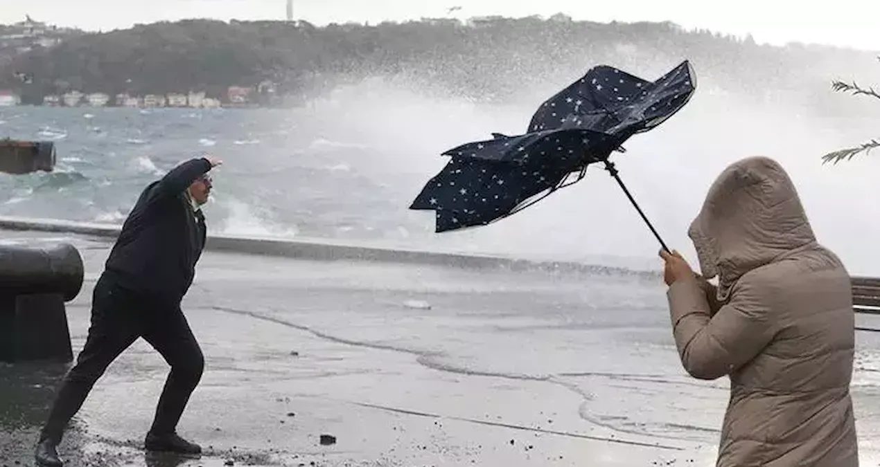 İstanbul’da Fırtına ve Sağanak Uyarısı!