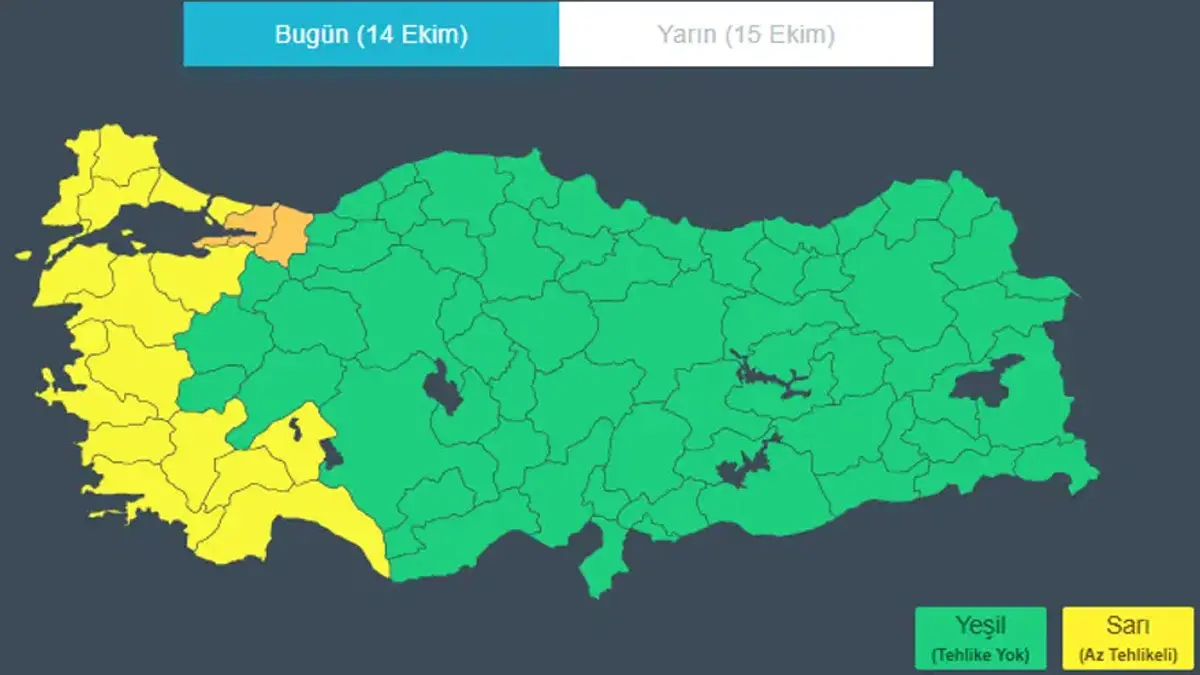 Meteoroloji’den sağanak ve fırtına alarmı! Saat verildi, İstanbul için ilçe ilçe uyarı yapıldı 4