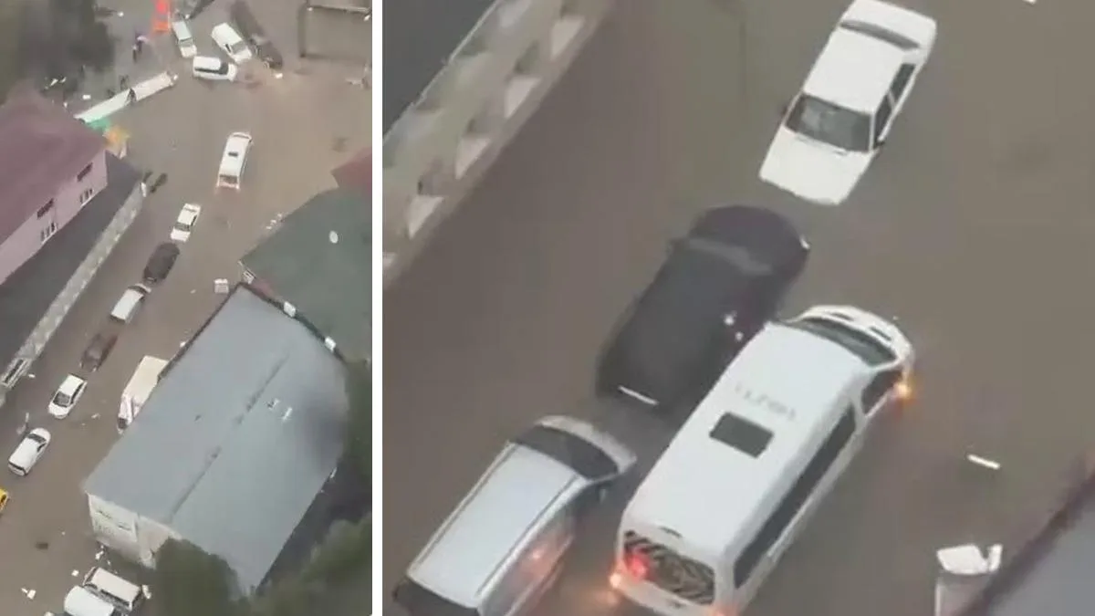 İstanbul’da Fırtına: Yollar ve Hastane Suyla Dolu!