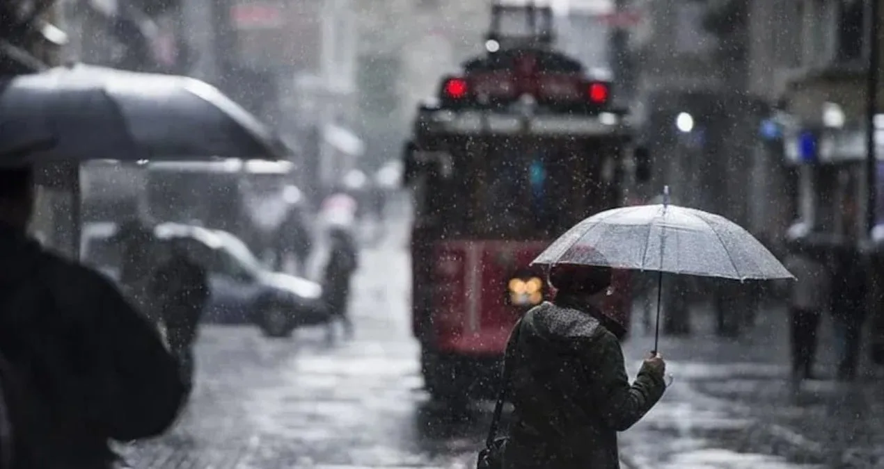 İstanbul’da Hafta Sonu Kuvvetli Yağış Uyarısı!