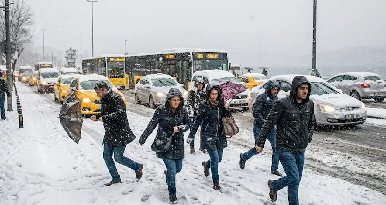 İstanbul’da Hava Sıcaklıkları Sert Düşüşte!
