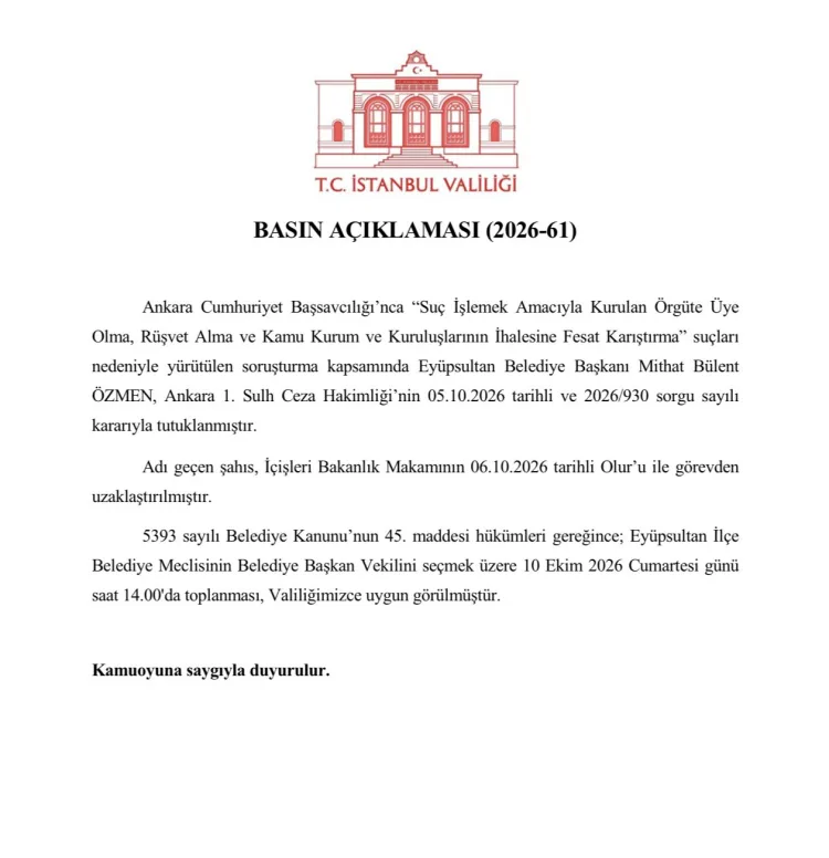 İstanbul’da İki Belediye Başkanı Tutuklandı!