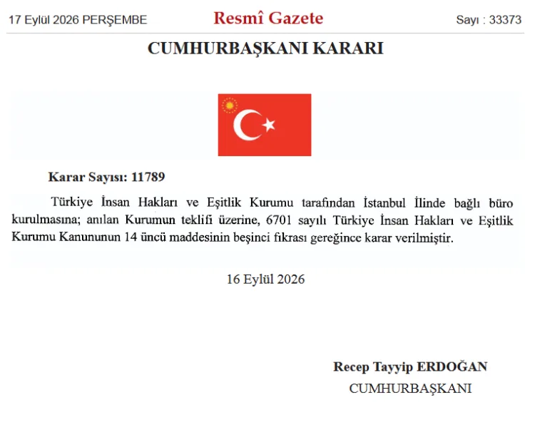 İstanbul’da İnsan Hakları Bürosu Kuruldu!