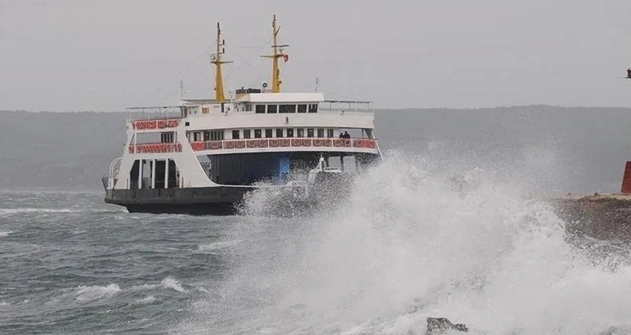 İstanbul’da Kar Yağışı Vapur Seferlerini İptal Etti!