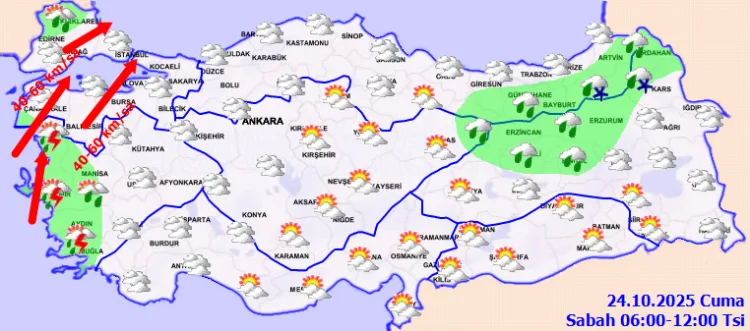 İstanbul’da Kuvvetli Yağış Uyarısı: Dikkat!