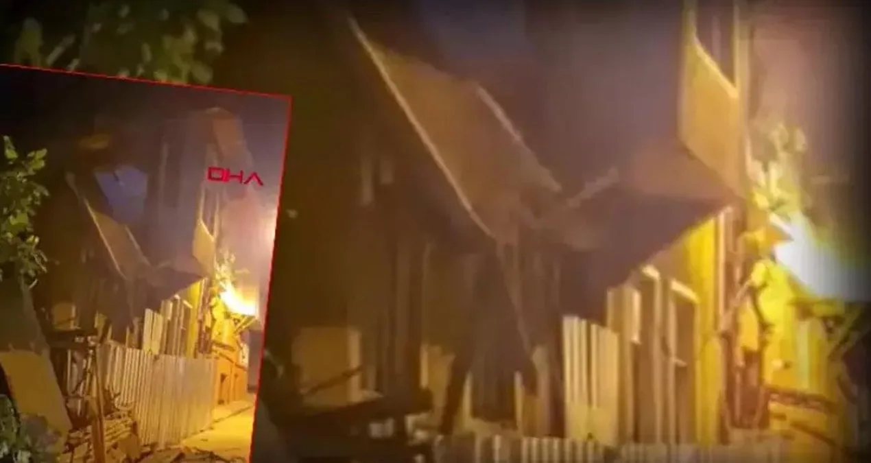 İstanbul’da Metruk Bina Çöktü, Ekipler Seferber!