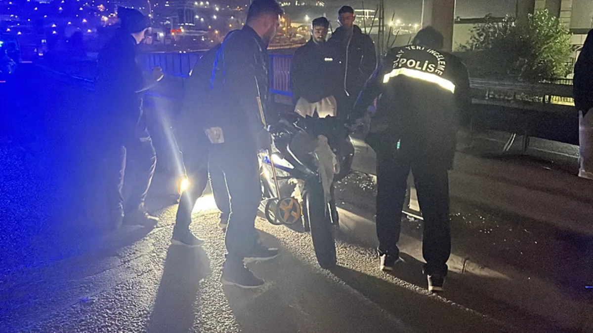 İstanbul’da motosiklet kazasında 2 ölü!