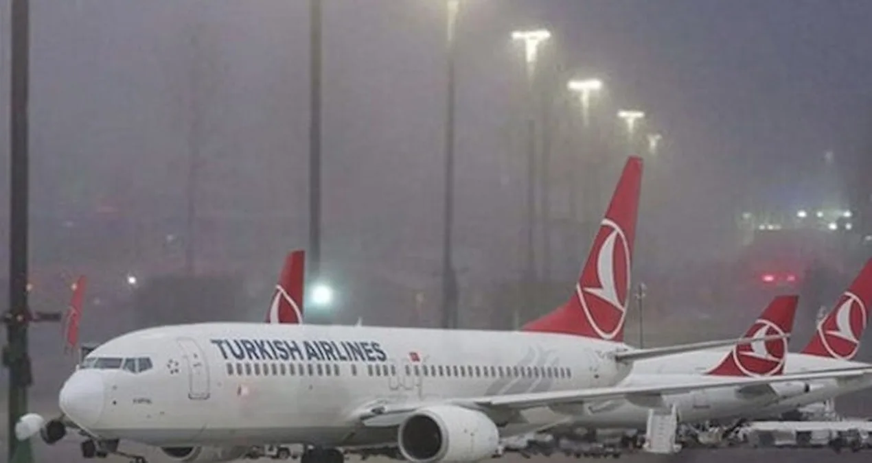 İstanbul’da Olumsuz Hava: Uçuşlar İptal Edildi!