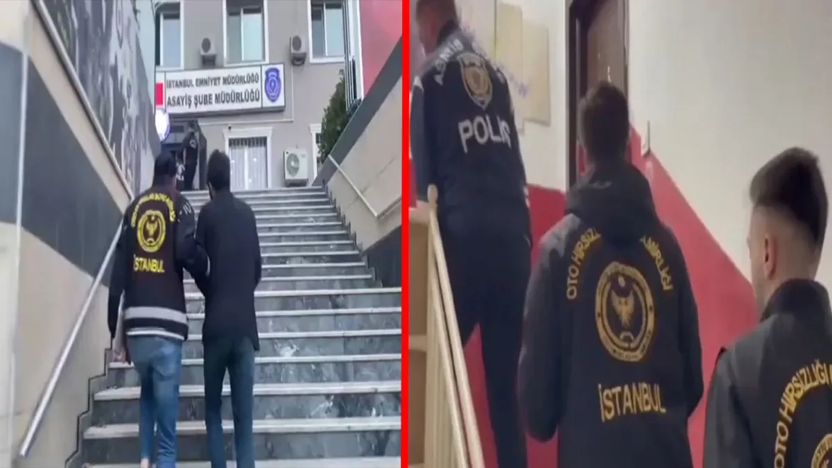 İstanbul’da Oto Hırsızlığı Operasyonu: 24 Gözaltı!