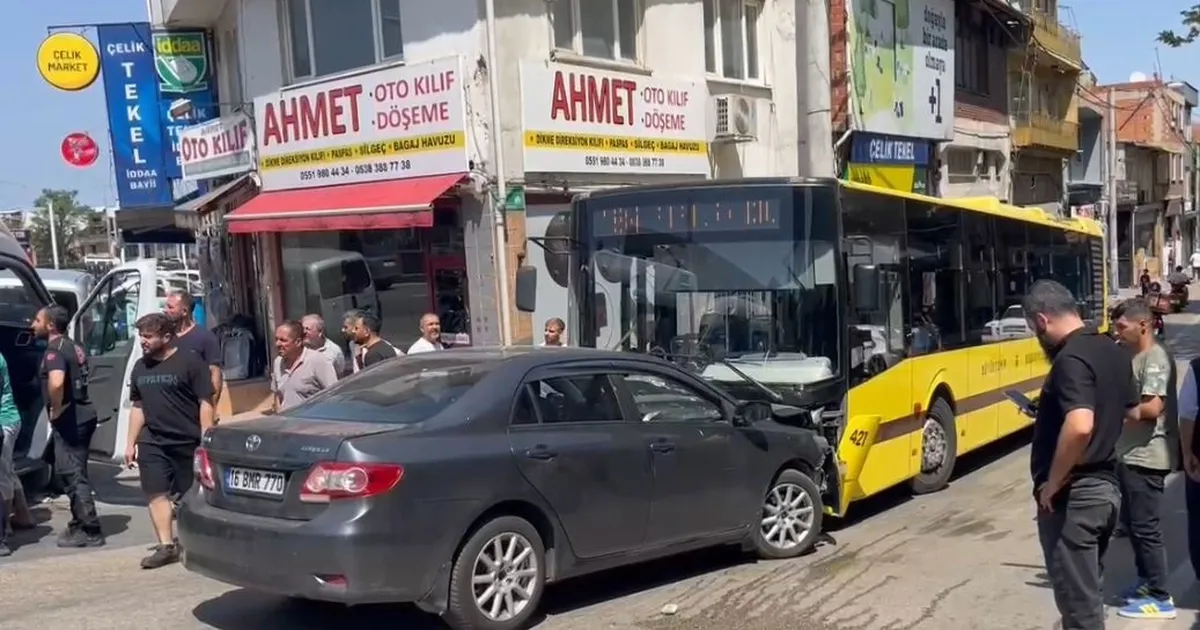 İstanbul’da Otomobil ve Otobüs Çarpıştı: 6 Yaralı!