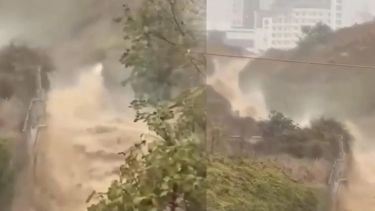 İstanbul’da Sağanak: Dere Taşınca Panik!