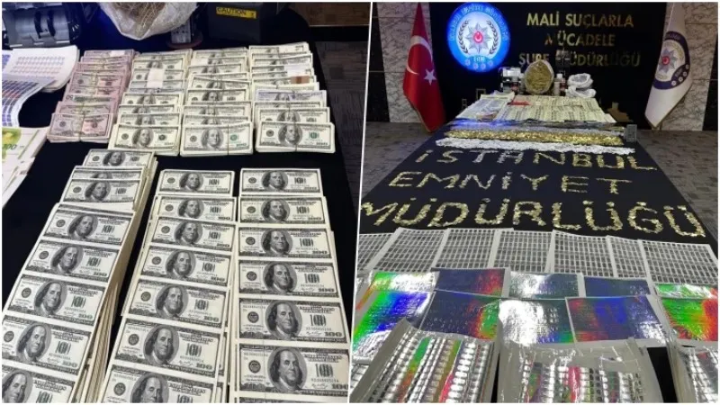 İstanbul’da Sahte Para ve Altın Operasyonu!