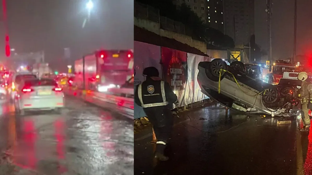 İstanbul’da Şiddetli Yağmur ve Fırtına Etkili!