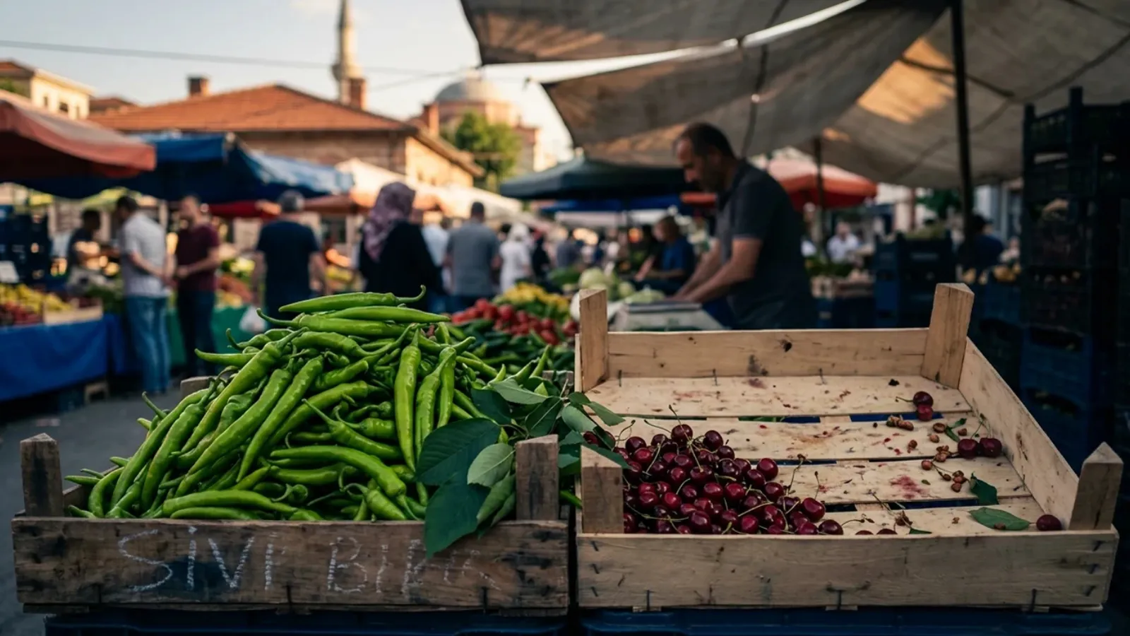 İstanbul’da Sivri Biber Fiyatı Patladı!