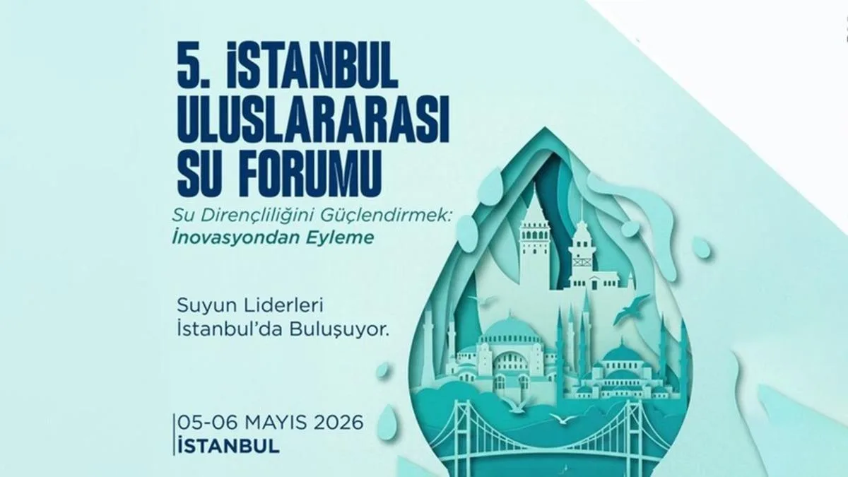 İstanbul’da Su Yönetimi Zirvesi Başlıyor!