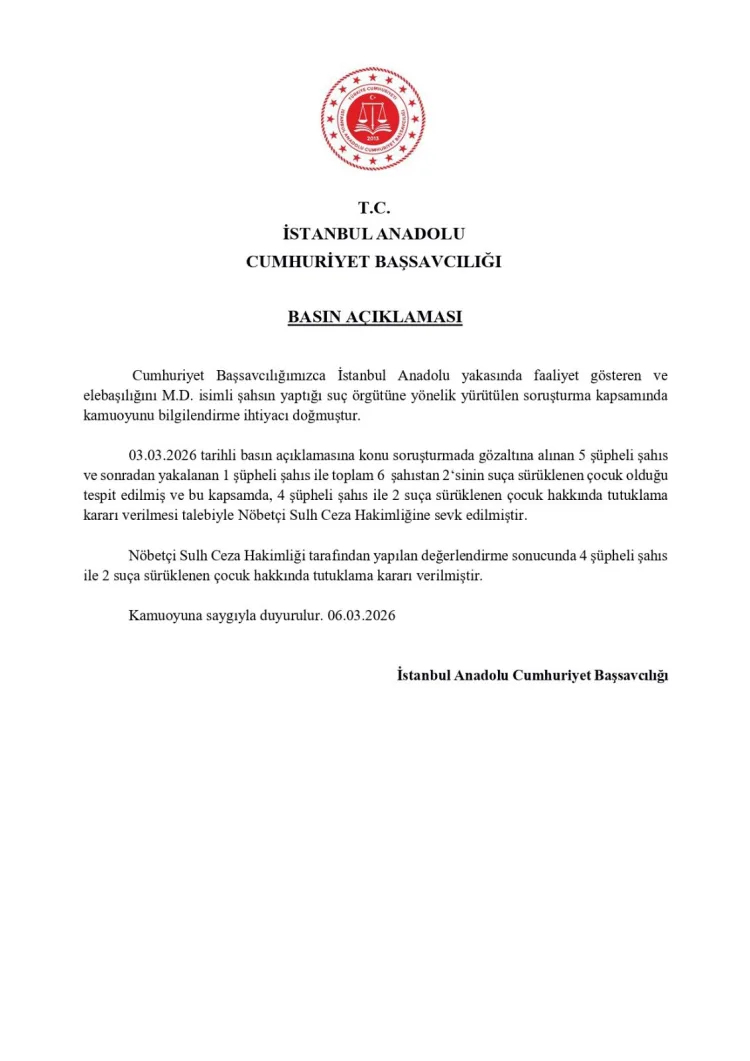 İstanbul’da Suç Örgütüne Büyük Darbe: 6 Tutuklama!
