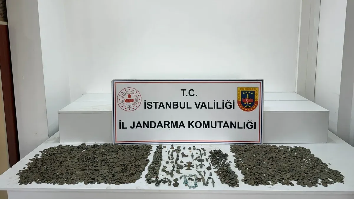 İstanbul’da Tarihi Eser Kaçakçılığı Operasyonu