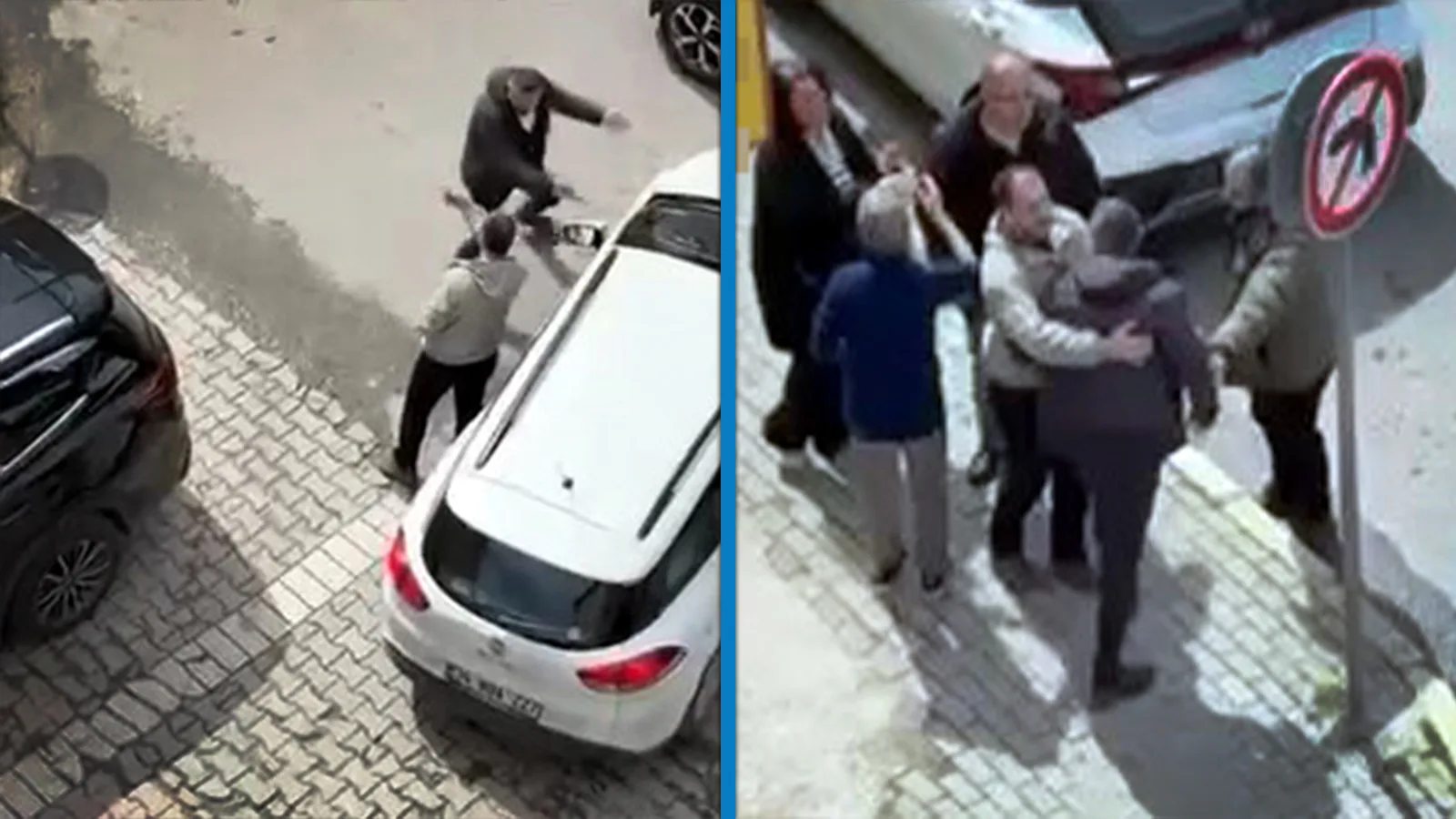 İstanbul’da Ters Yönden Gelen Sürücü Kavga Çıkardı