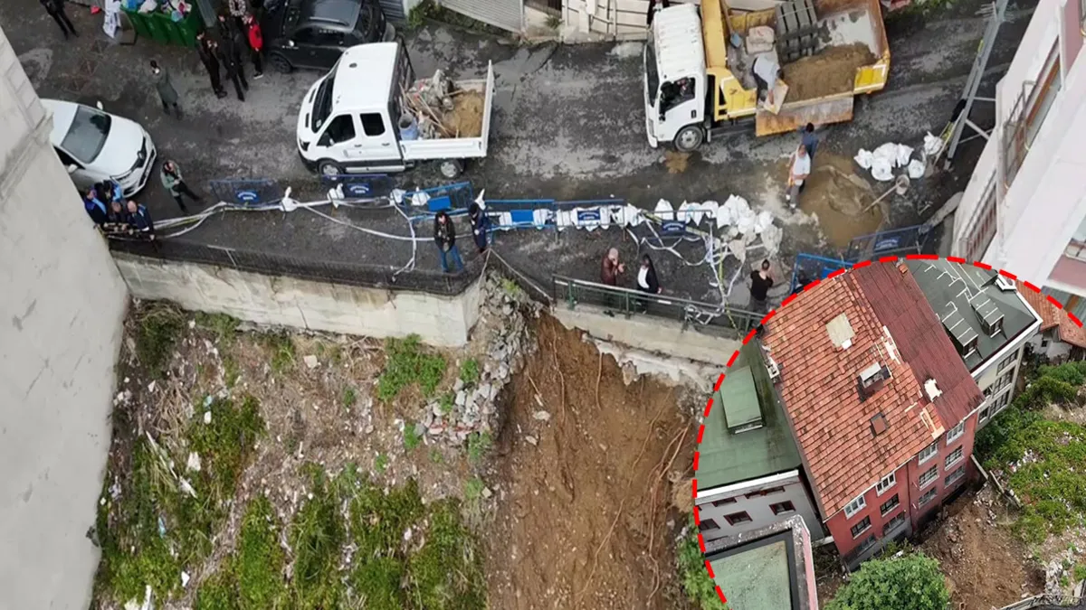 İstanbul’da Toprak Kayması: 25 Kişi Tahliye Edildi!