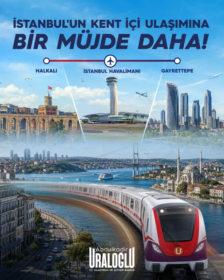 İstanbul’da Ulaşım Süresi 30 Dakikaya İnecek!