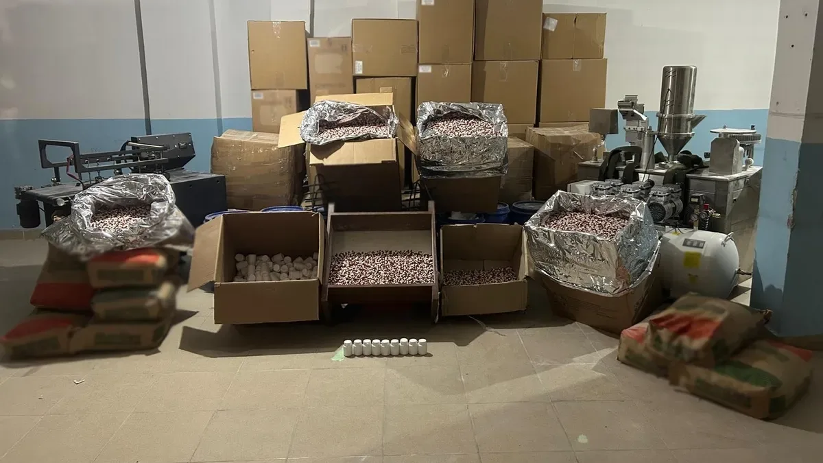 İstanbul’da Uyuşturucu İmalathanesine Baskın!