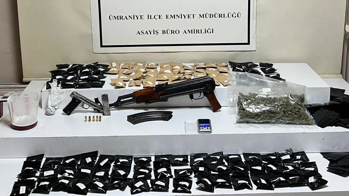 İstanbul’da Uyuşturucu Operasyonu: 4 Gözaltı!