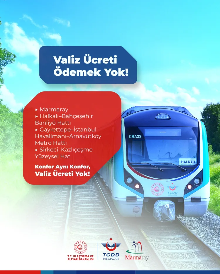 İstanbul’da Valiz Ücreti Tarih Oluyor!