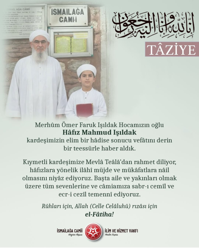 Hem yetim hem hafızdı! 14 yaşındaki Mahmud’un ölümü yürekleri yaktı