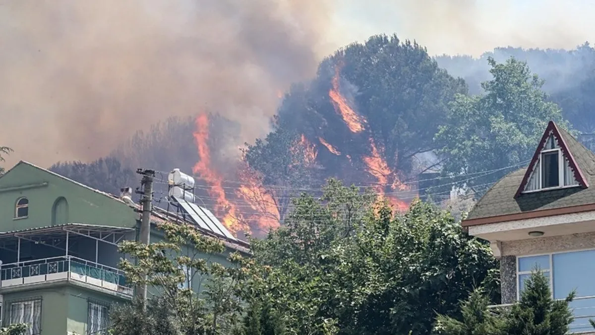 İstanbul’da Yangın: Mahallede Panik ve Kaos!
